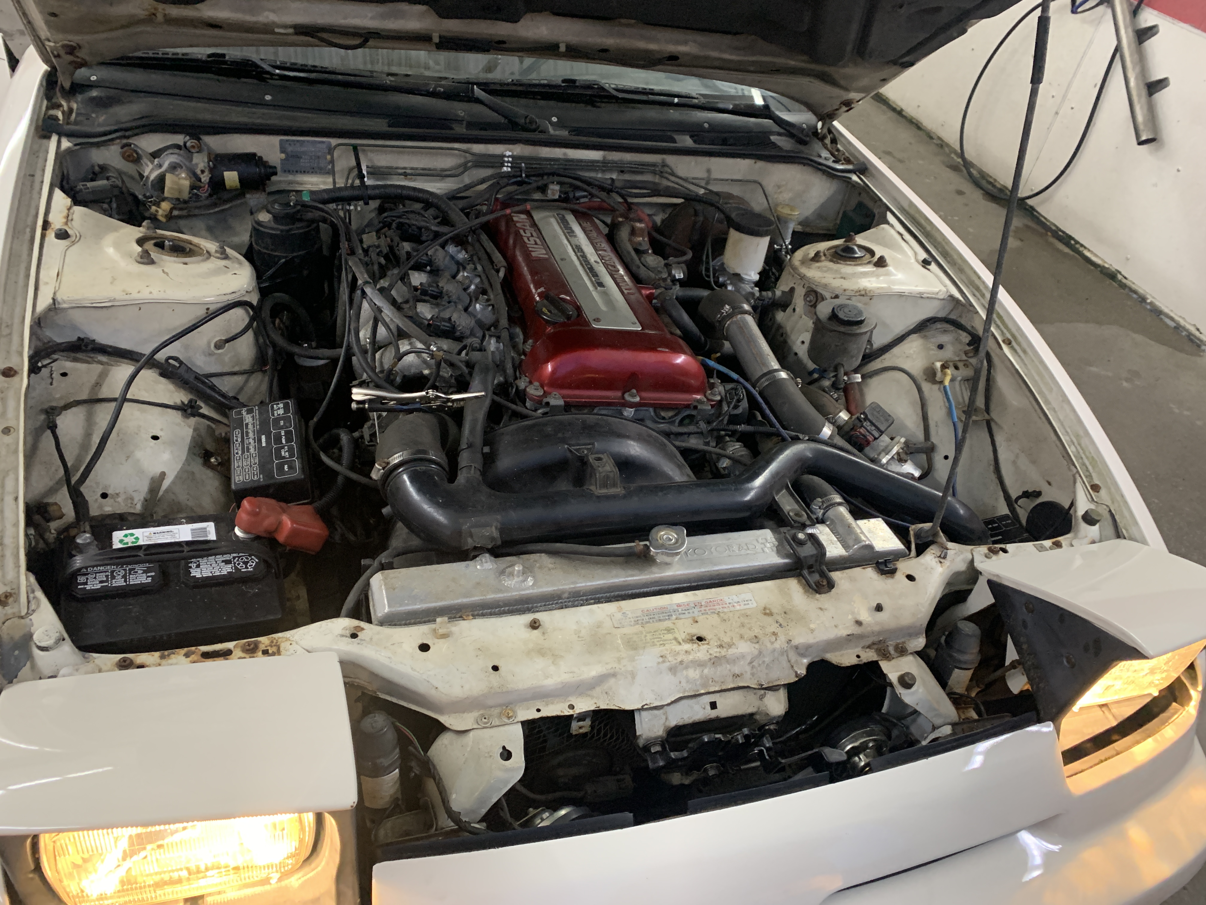 1989 Nissan One Owner 240SX SR20DET Red-Top with a Garret Turbo 5 Speed - Runs, Drives, Wow! — photo 36