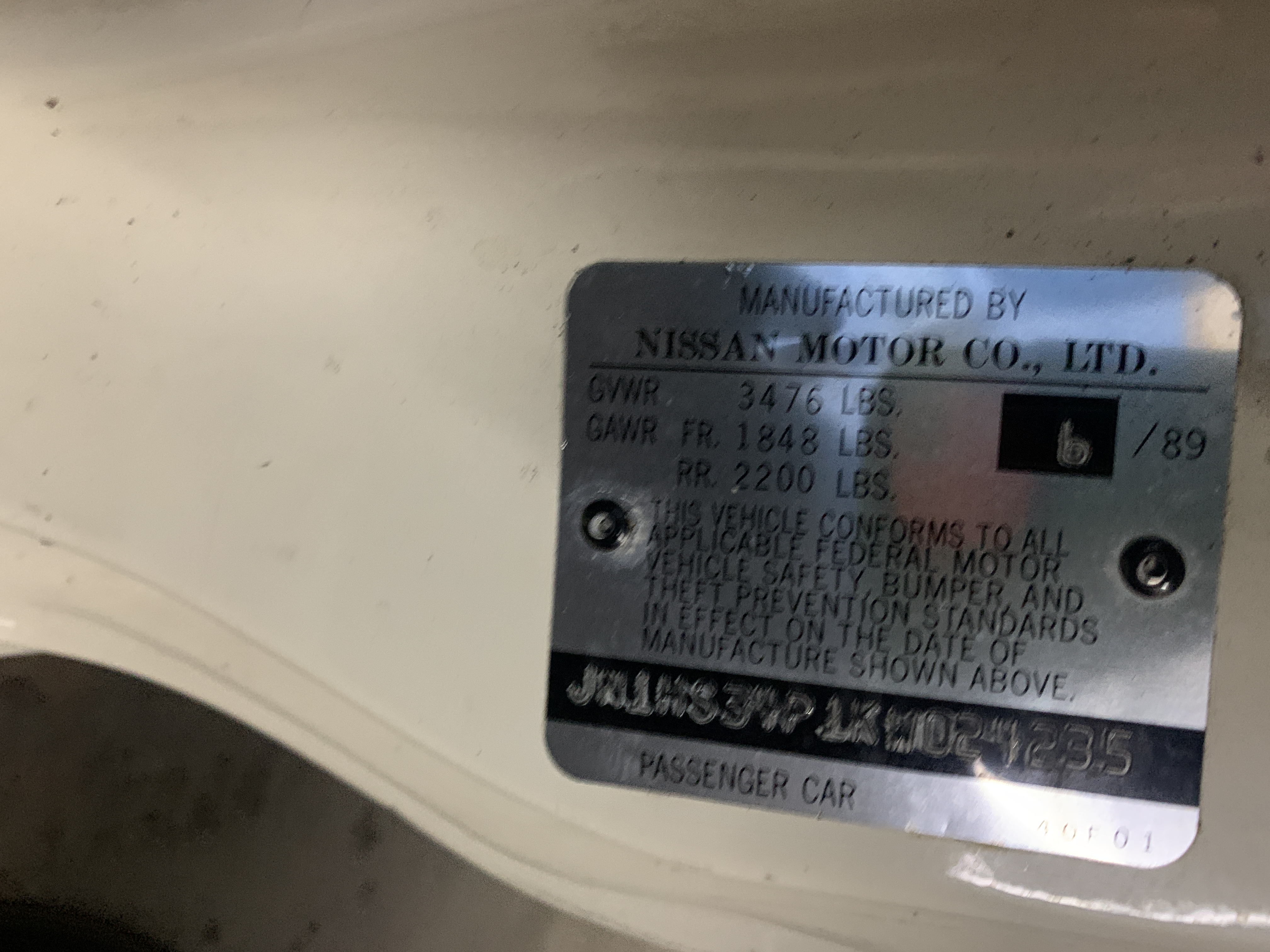 1989 Nissan One Owner 240SX SR20DET Red-Top with a Garret Turbo 5 Speed - Runs, Drives, Wow! — photo 47