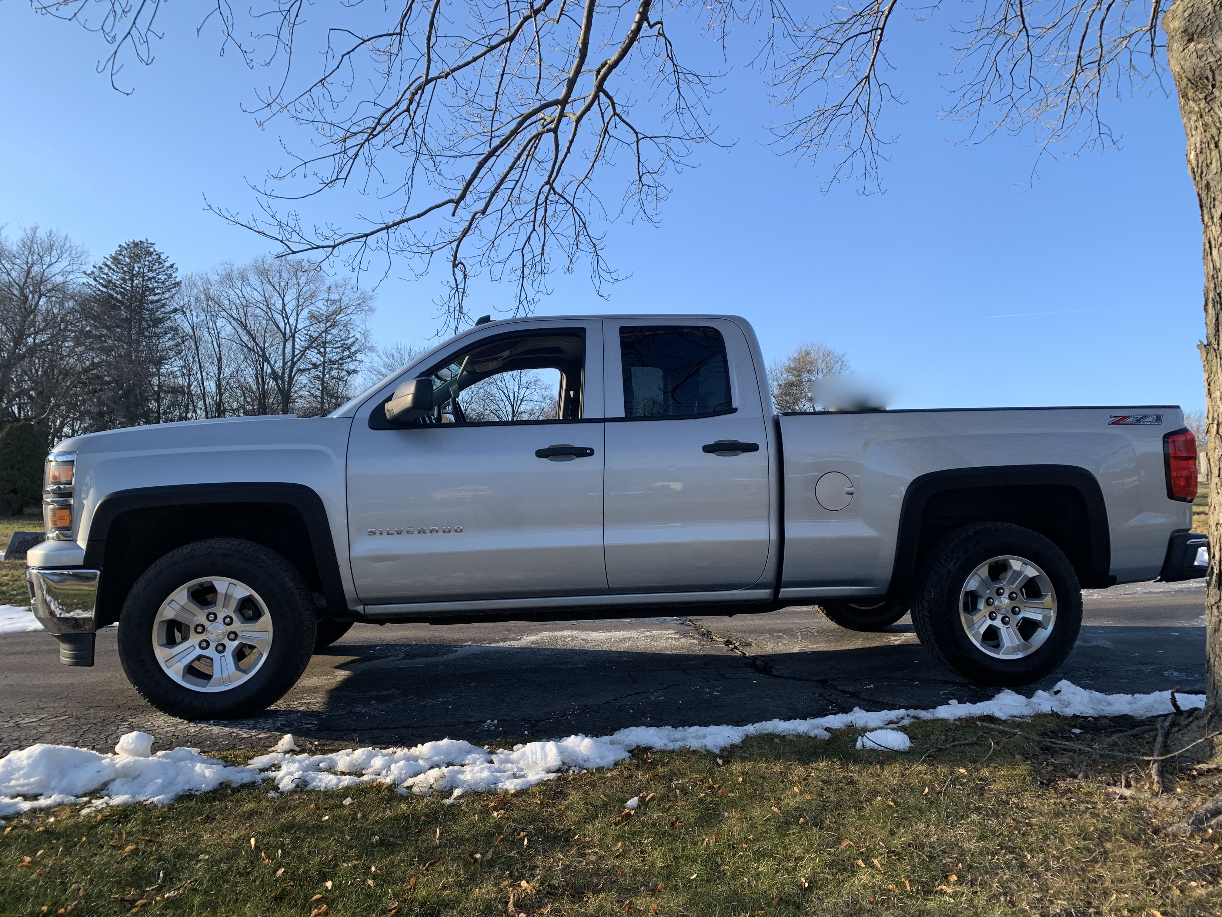 2014 Chevrolet Silverado 5.3L 1500K Z71 4 Door 4WD One Owner with Remote Starter with 120K - New Firestone Destination Tires, New Front and Rear Rotors, New pads, New rear calipers, New Front Springs, New Rear Shocks, New Rhino Bed Liner, Trailer Equipment Package — hero